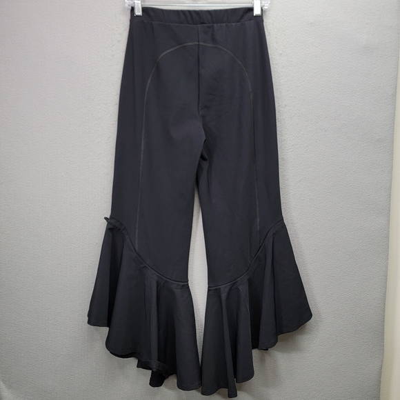 JONATHAN SIMKHAI CARBON 38,FLARE LEG CROP PANTS, SIZE ??? - Picture 3 of 8